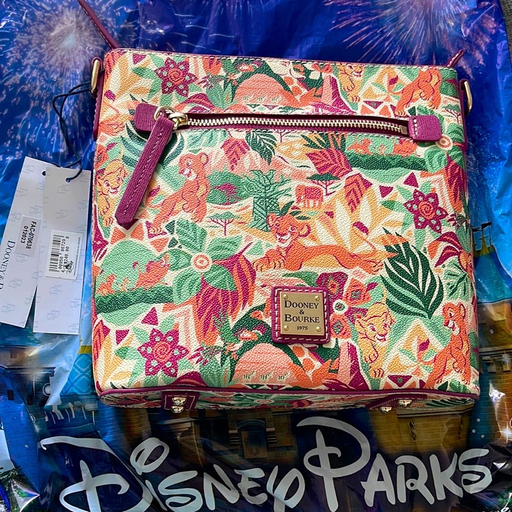 Perfect Placement Lion King Simba Dooney and Bourke Crossbody